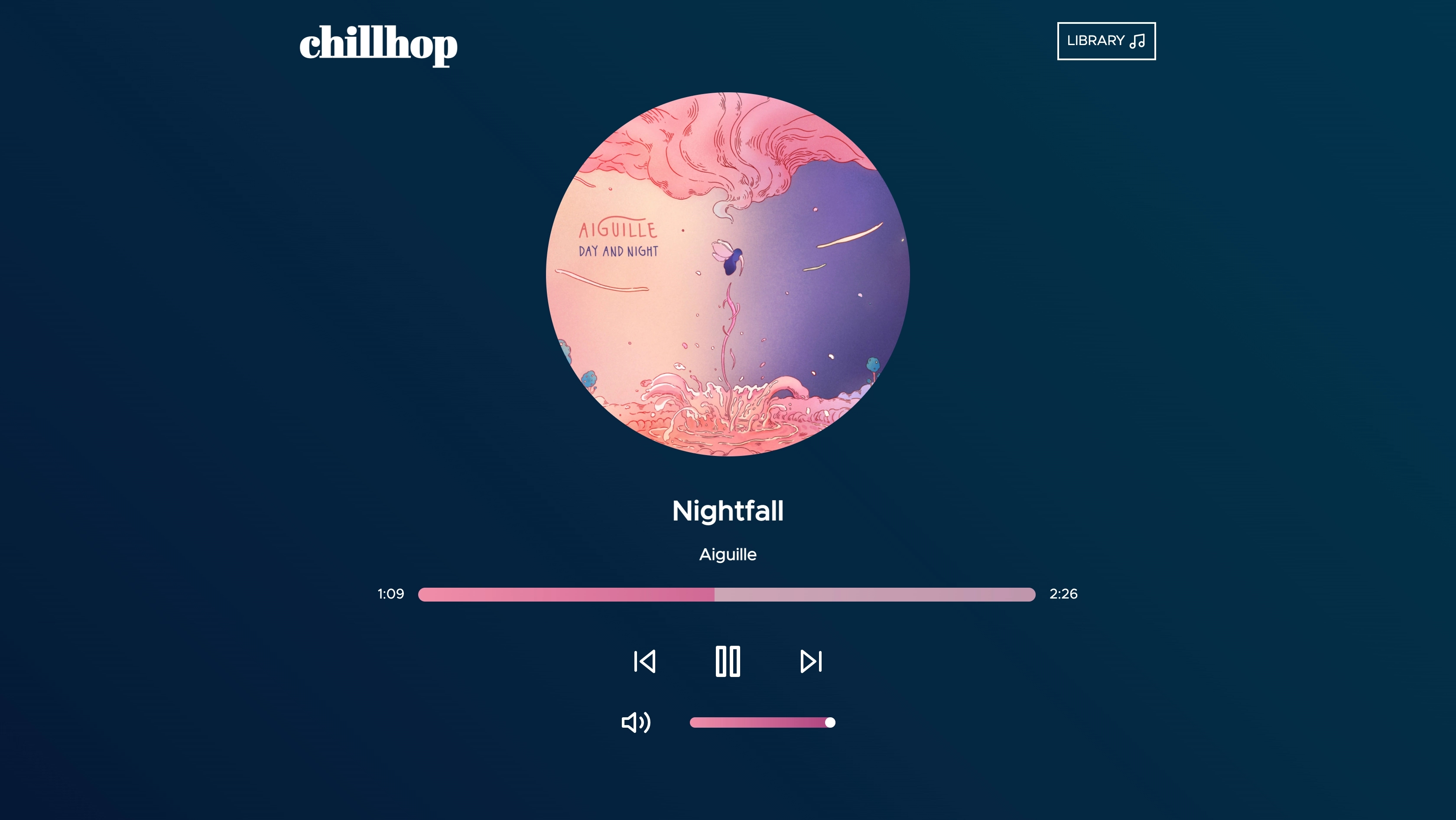 Chillhop website